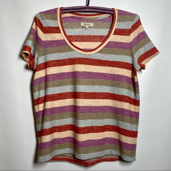 Mᴀᴅᴇᴡᴇʟʟ Aʟᴛᴏ Sᴄᴏᴏᴘ Nᴇᴄᴋ Tᴇᴇ ɪɴ Gʀᴀɴᴅᴀ Sᴛʀɪᴘᴇ - Picture 2 of 11